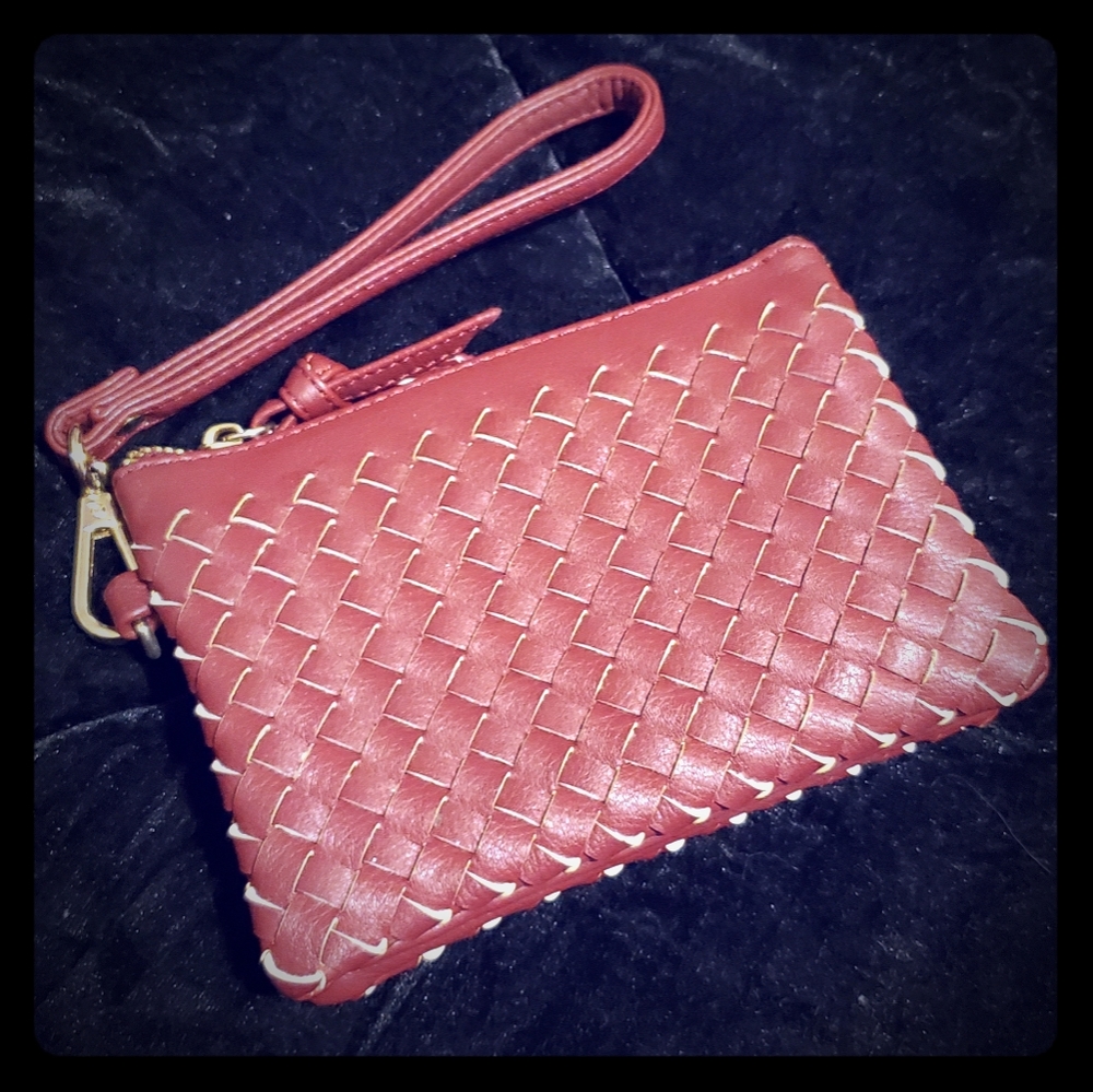 Maroon Wristlet